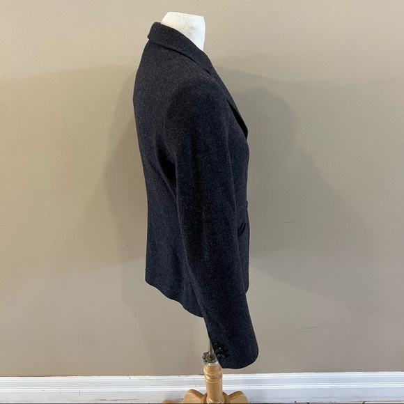 MASSIMO DUTTI Grey wool blazer - Picture 5 of 16